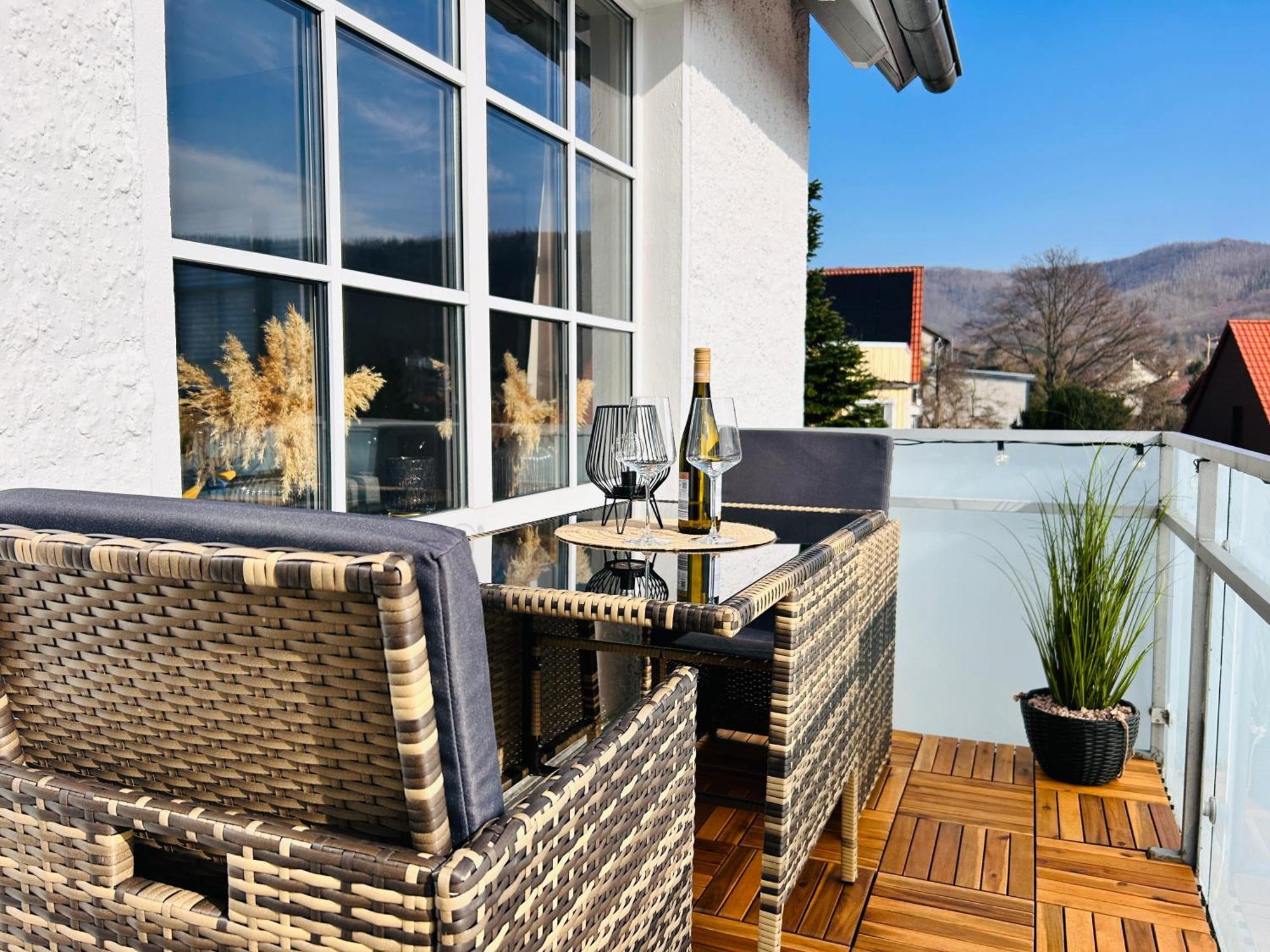 Harzburgliving Wohnung Goethe'S Ausblick บัดฮาร์ซบวร์ก ภายนอก รูปภาพ